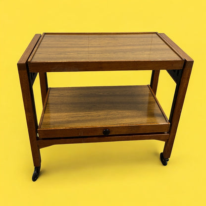 Mid Century Metamorphic Serving Trolley