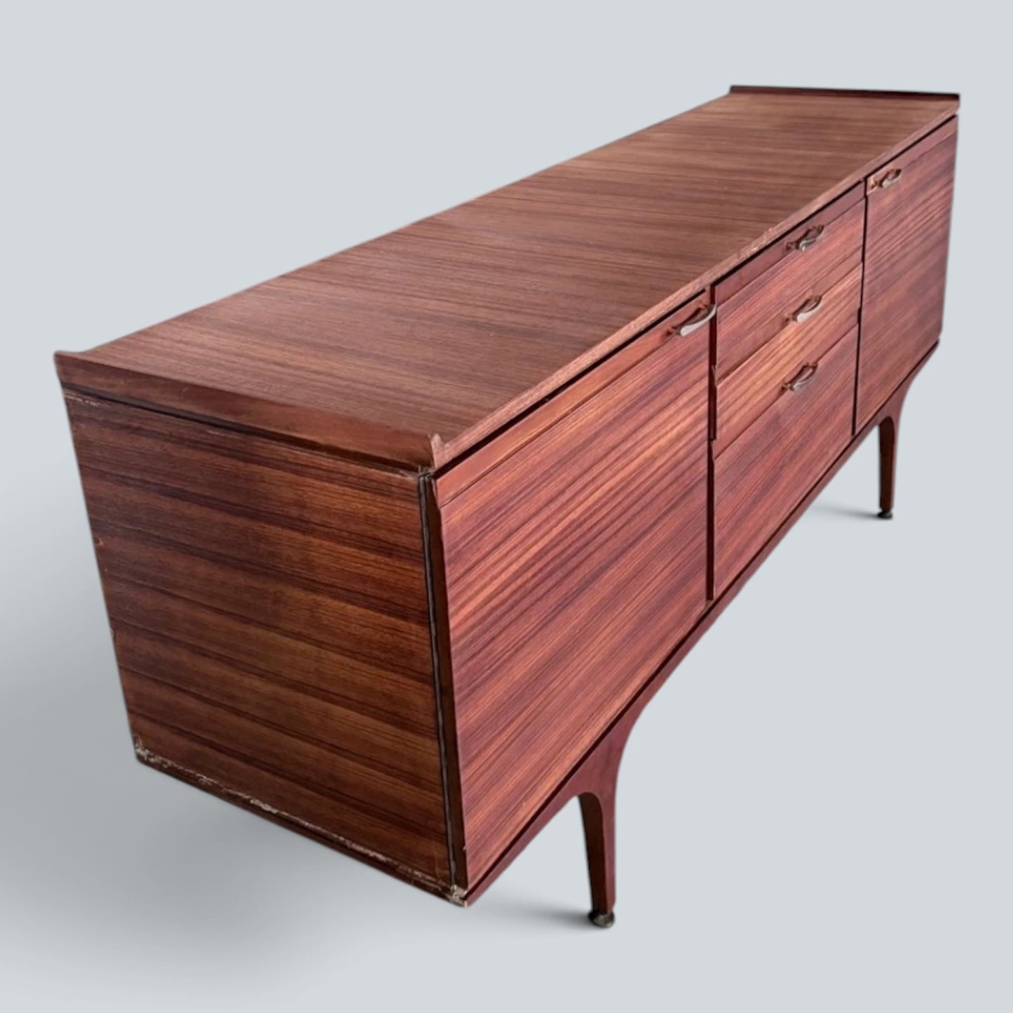 Vintage Meredew Teak Sideboard Mid Century British Credenza