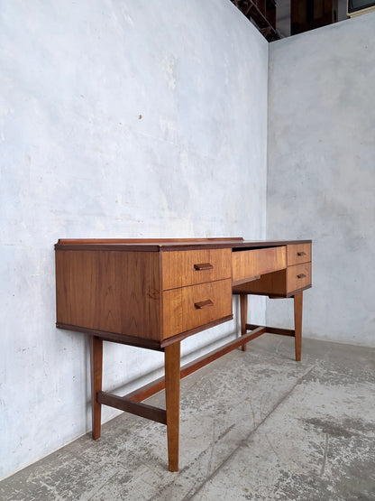 Mid Century Gimson & Slater Teak Desk / Dressing Table
