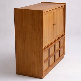 Vintage Oak Cabinet by Nathan Furniture, c.1960s