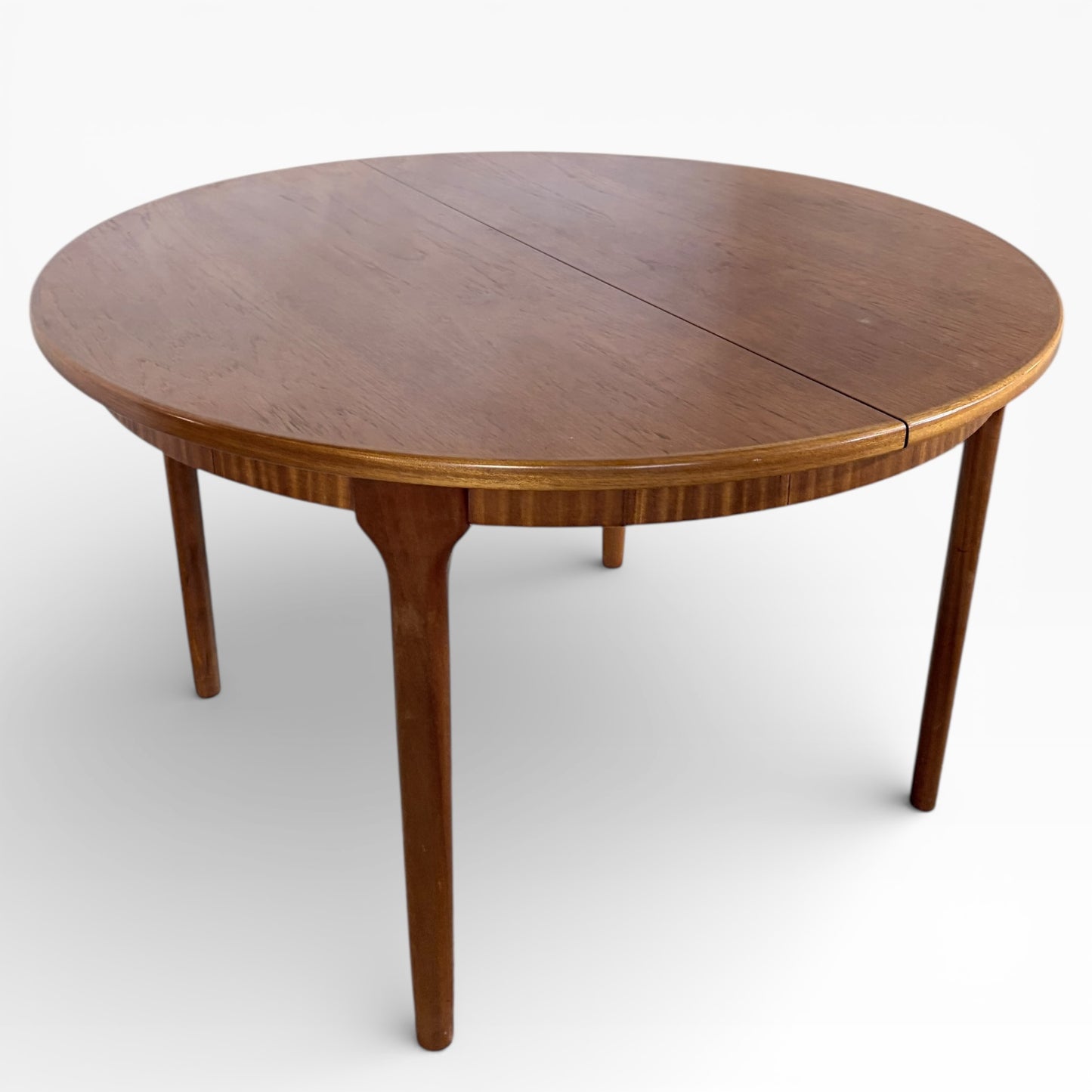 Vintage McIntosh Round Extending Dining Table, c.1960s — view 5