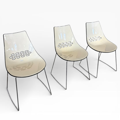 Italian Calligaris ‘Jam’ Dining Chairs – Set of Four