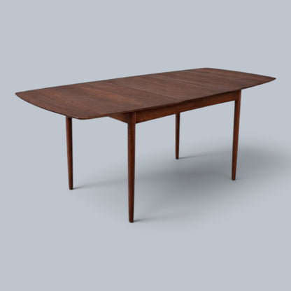 Mid Century Vanson Teak Extending Dining Table by Peter Hayward