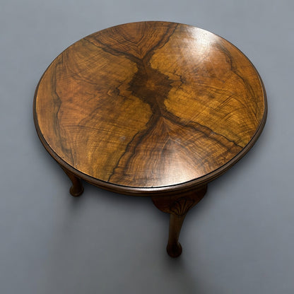 Mid Century Rounded Walnut Coffee Table