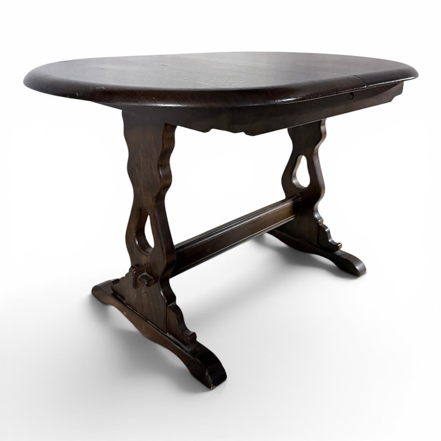 Priory Furniture Vintage Solid Oak Extending Dining Table