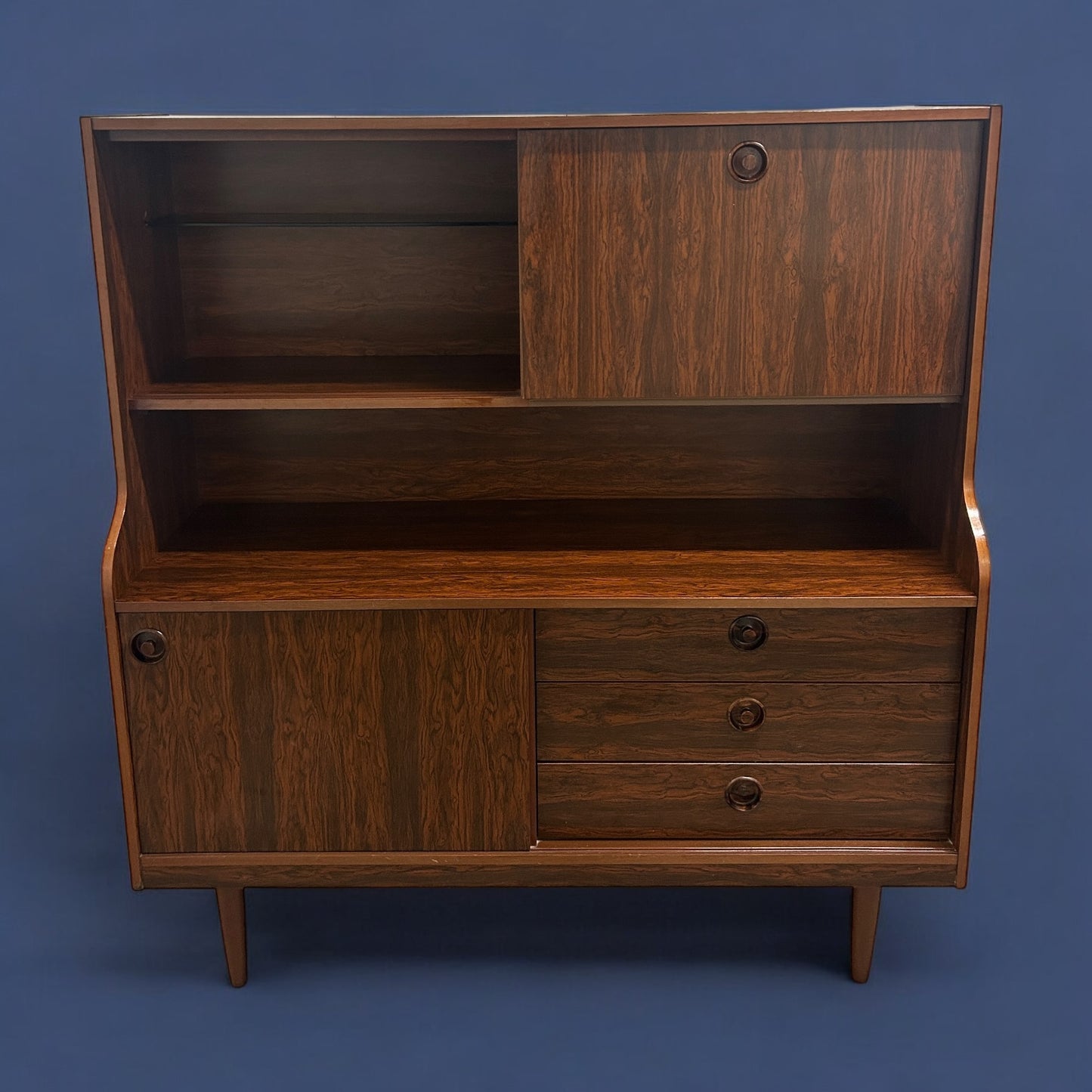 Mid Century Rosewood Sideboard by Schreiber