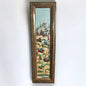 Vintage 1950s Persian Khatam Mosaic Watercolour painting
