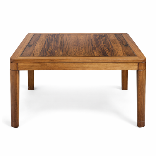 Mid-Century Swedish Rosewood Square Coffee Table by Ulferts