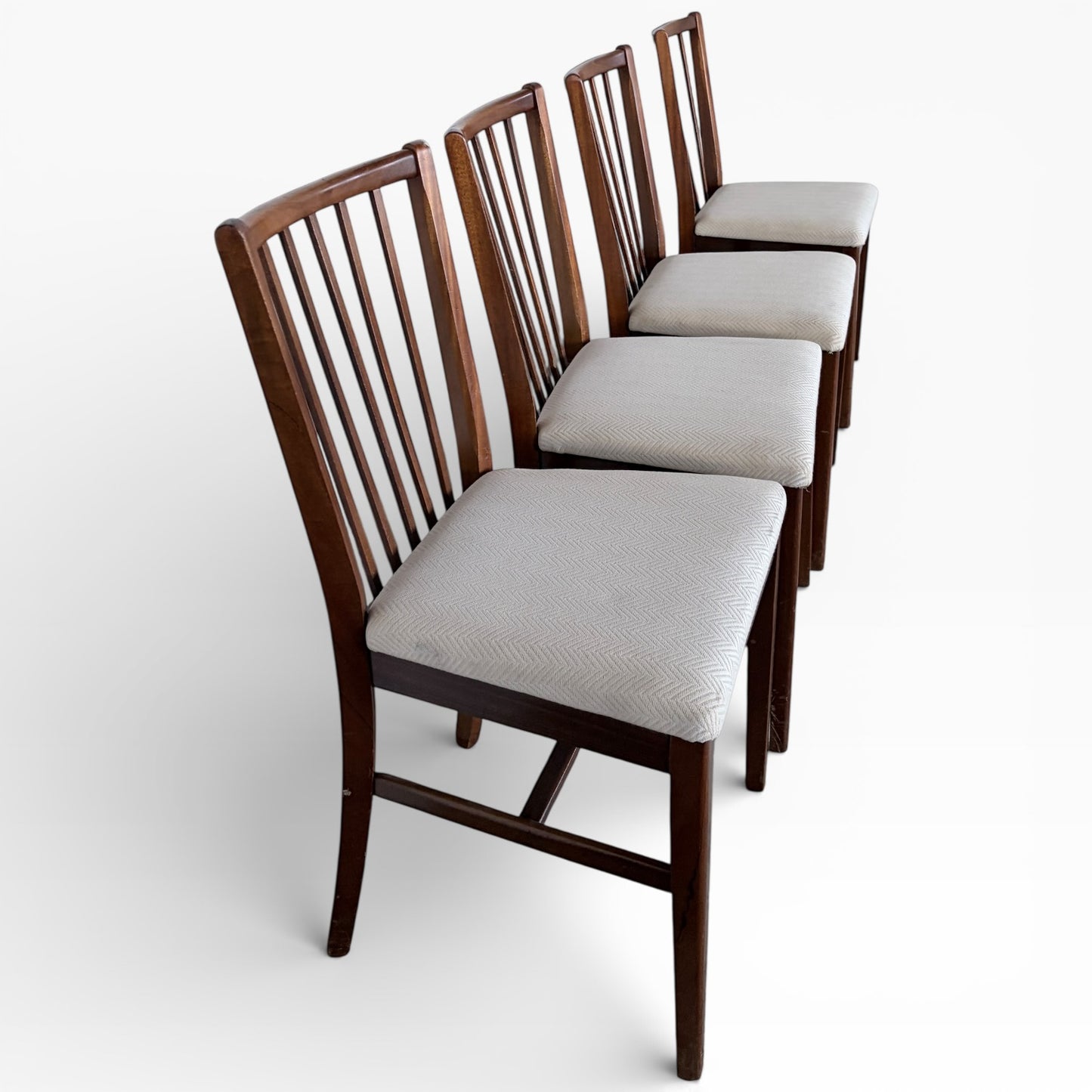 Morris of Glasgow Mid Century Dining Chairs – Set of Four