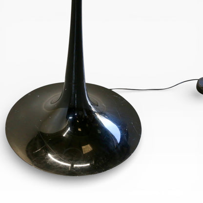 Flos Spun Light Floor Lamp – Black, Mid Century Design