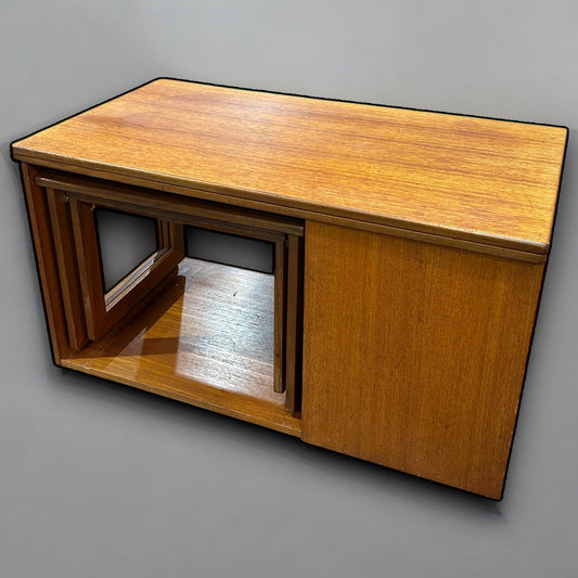 Mid Century Mcintosh Metamorphic Nest of Tables