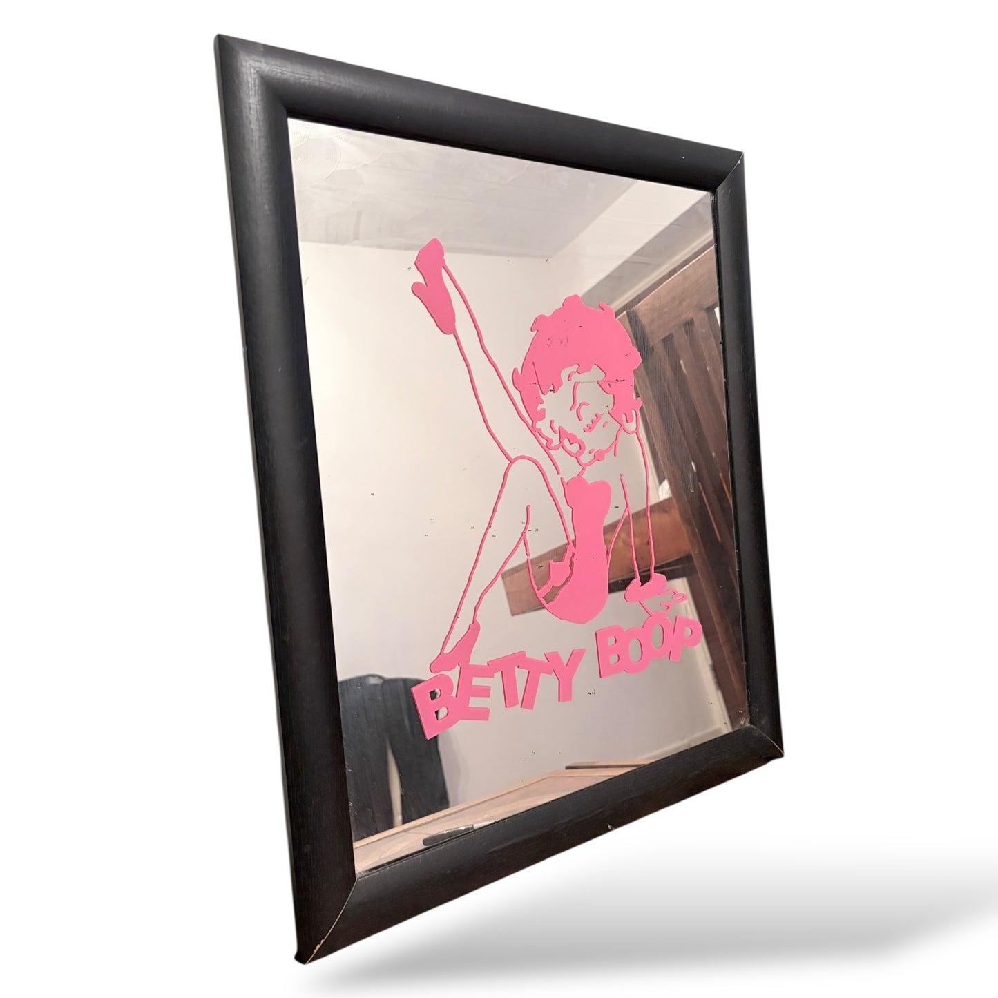 Vintage Betty Boop Framed Wall Mirror