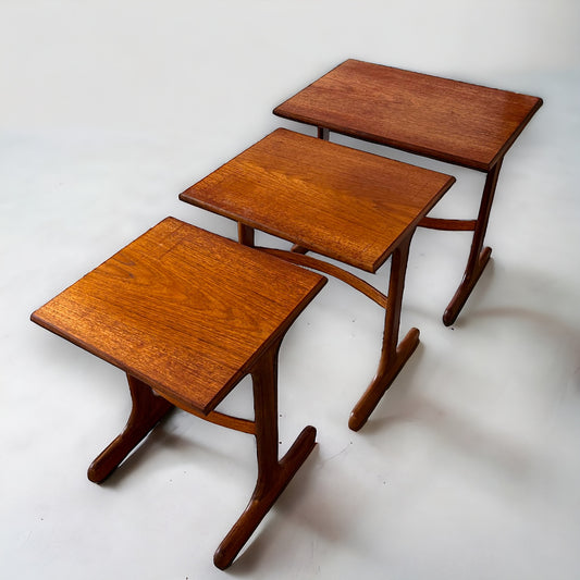 Midcentury Teak G Plan Fresco Nest of Tables
