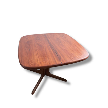 Danish Mid-Century Square Teak Dining Table by Skovby