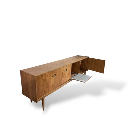 Mid-Century Modern Nathan Teak Sideboard – Extra Long 7ft Danish-Style Credenza — view 10