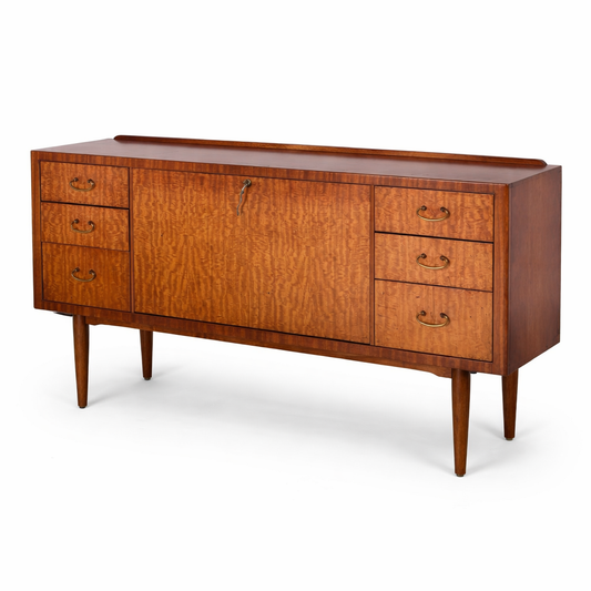 Mid Century Greaves & Thomas Rosewood and Teak Sideboard