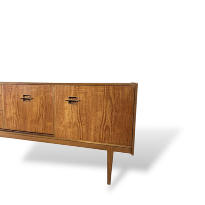 Mid-Century Modern Nathan Teak Sideboard – Extra Long 7ft Danish-Style Credenza — view 9
