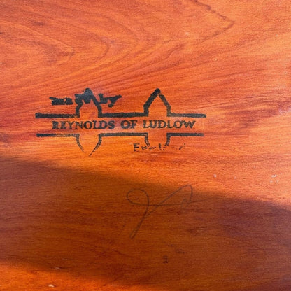 Reynolds of Ludlow Live Edge Yew Wood Coffee Table – Mid-Century — view 10