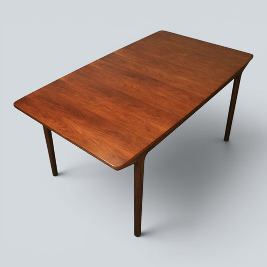 Mid Century McIntosh Rosewood Double Extending Dining Table