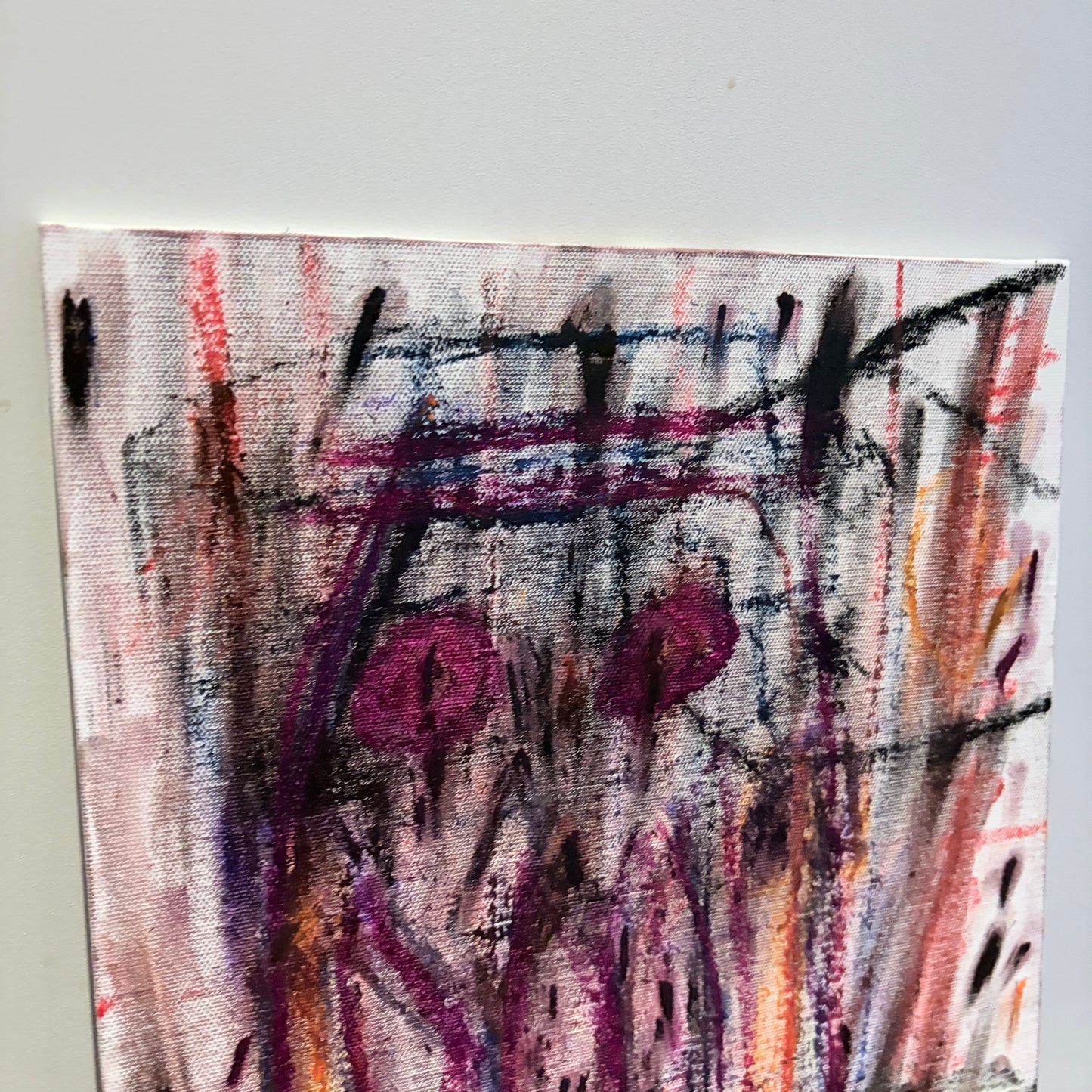 Original Abstract Expressionist Painting on Canvas | Vibrant Contemporary Artwork