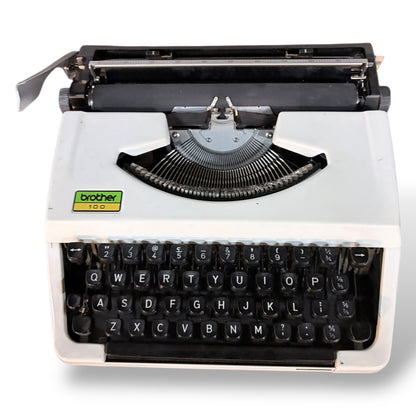 Mid Century Brother 700 Portable Typewriter