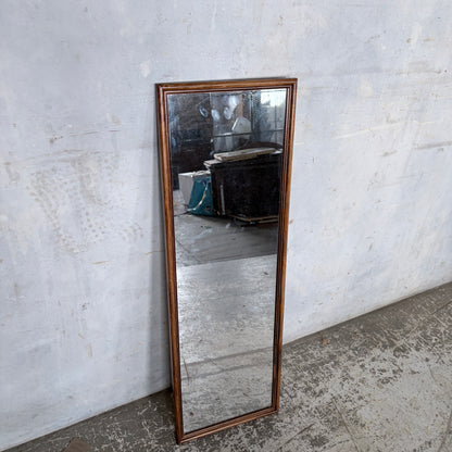 Antique Arts and Crafts Oak Mirror