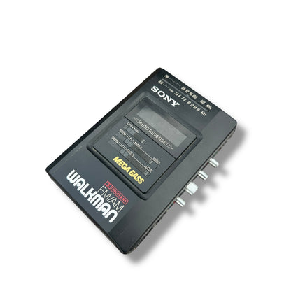 Vintage Sony Walkman FM/AM Cassette Player | Auto Reverse, Mega Bass, 1980s Portable Music Player