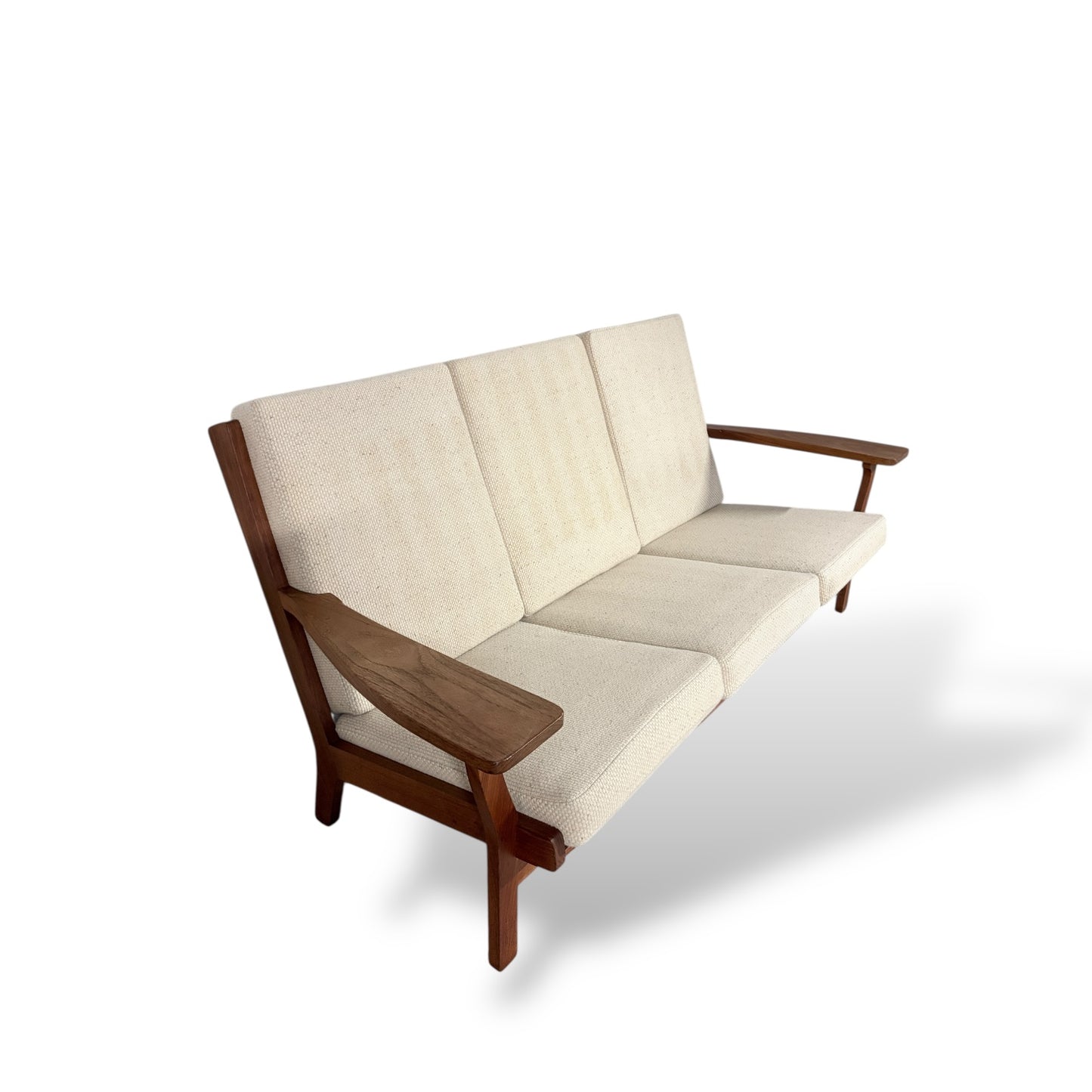 Three-Seater Sofa by Hans Wegner – Danish Mid-Century Vintage Teak