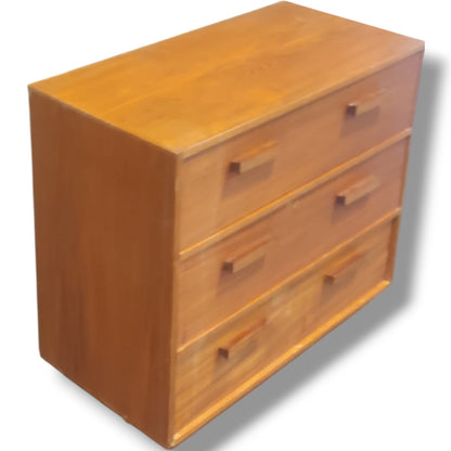Teak Chest of Drawers – Mid Century Scandinavian Furniture | Vintage Drawer Chest