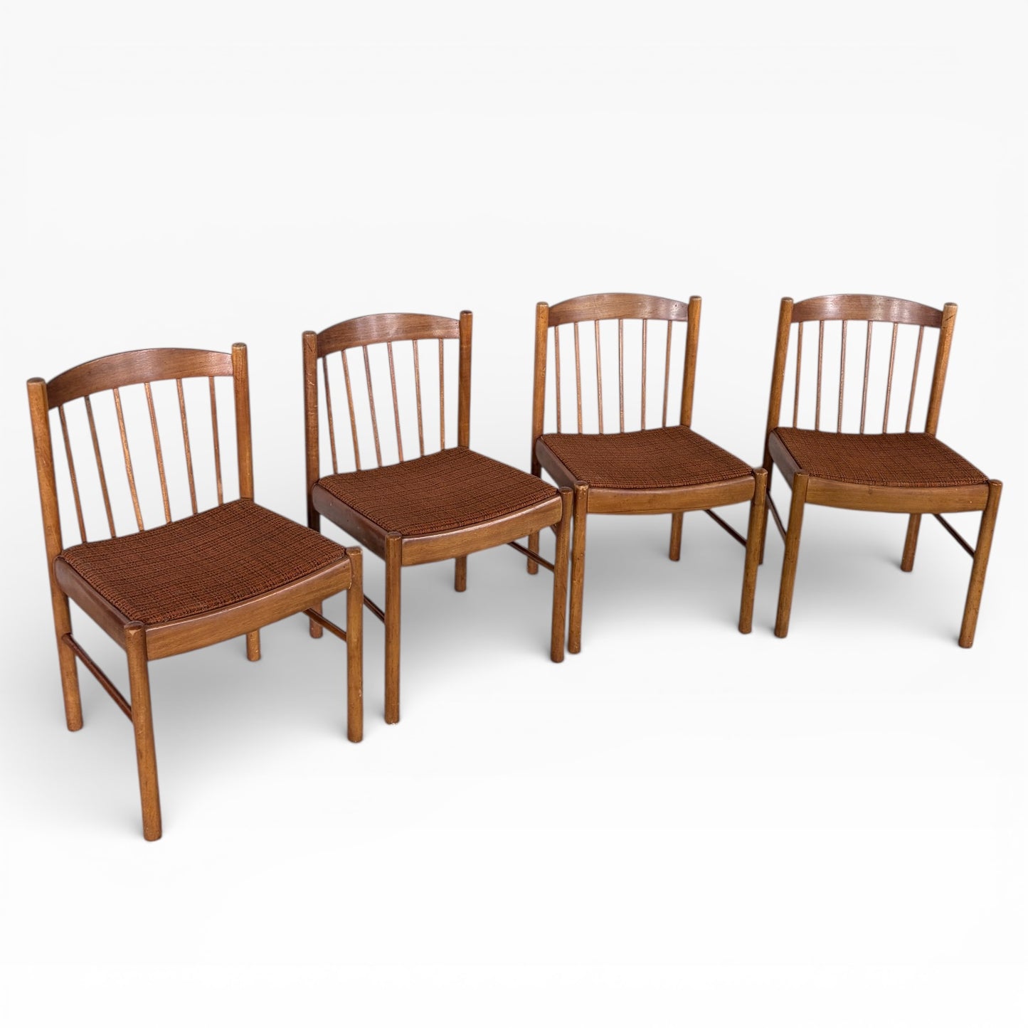 Vintage White & Newton Dining Chairs – Set of Four