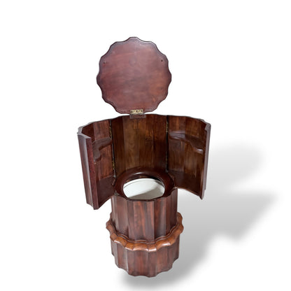 Art Deco Victorian Octagonal Drinks Cabinet / Jardinière Stand