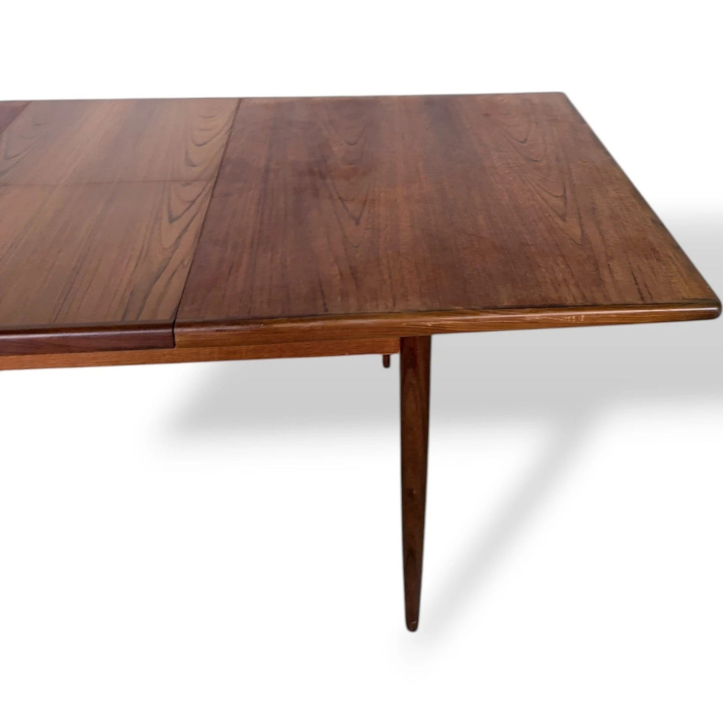 G Plan Fresco Teak Dining Table & Four Afromosia Cane Dining Chairs