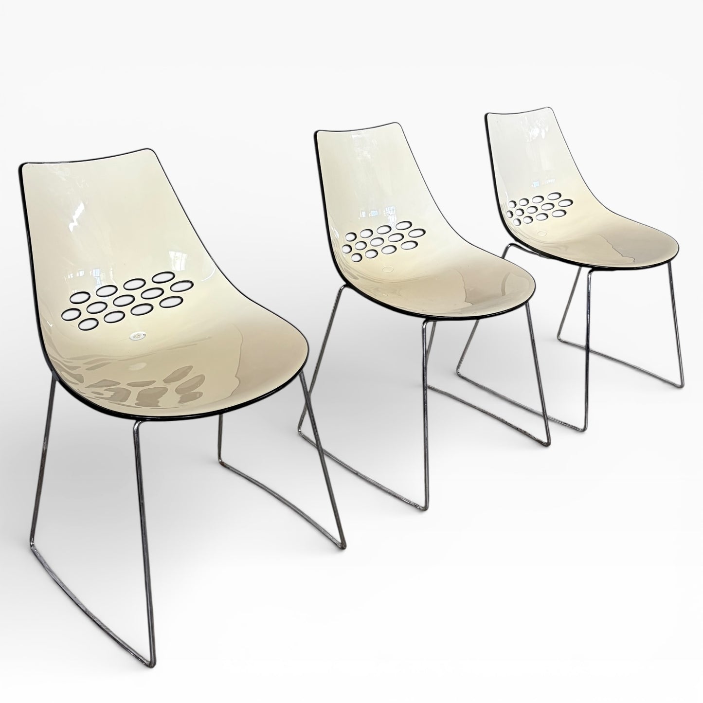 Italian Calligaris ‘Jam’ Dining Chairs – Set of Four