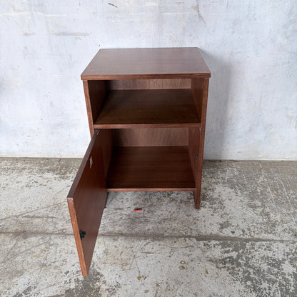 Mid Century Avalon Teak Bedside Cabinet | Scandinavian Style Vintage Nightstand