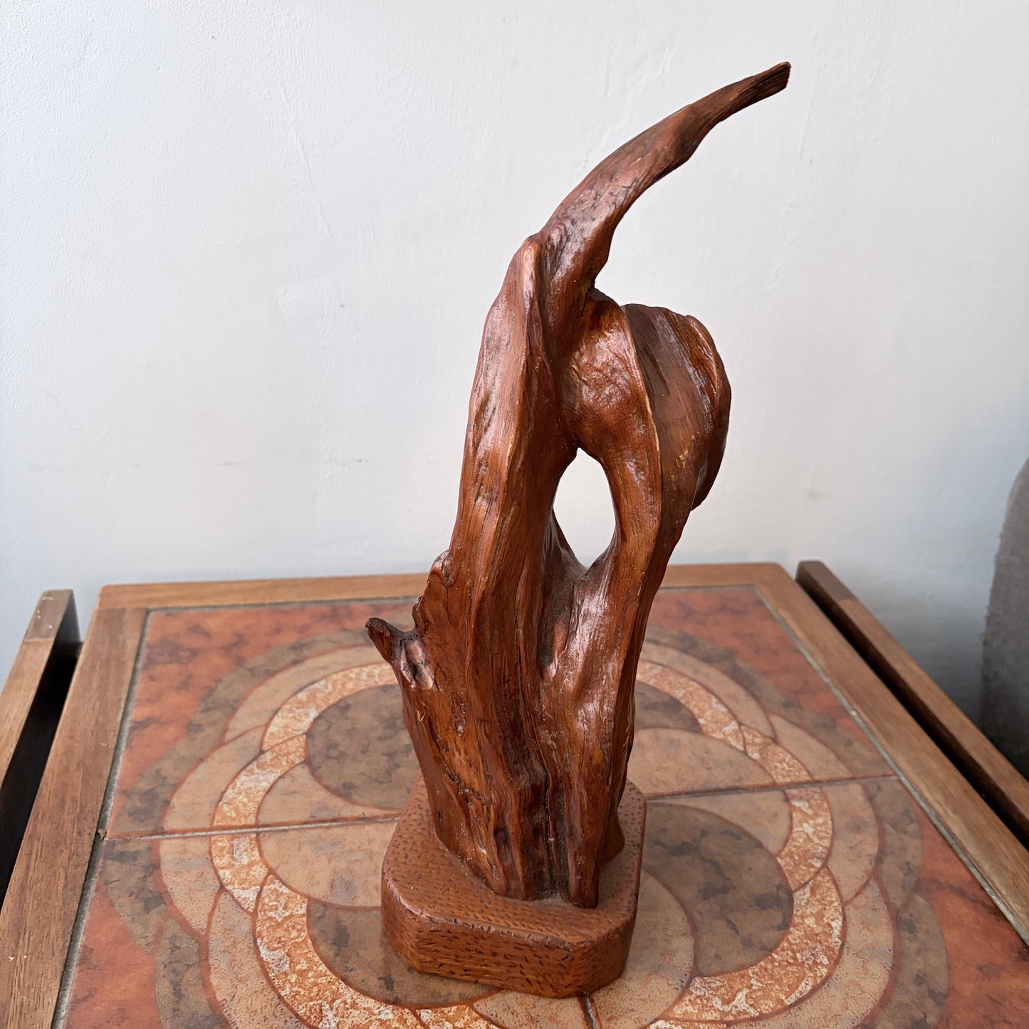 Vintage Mid-Century Abstract Root Wood Sculpture
