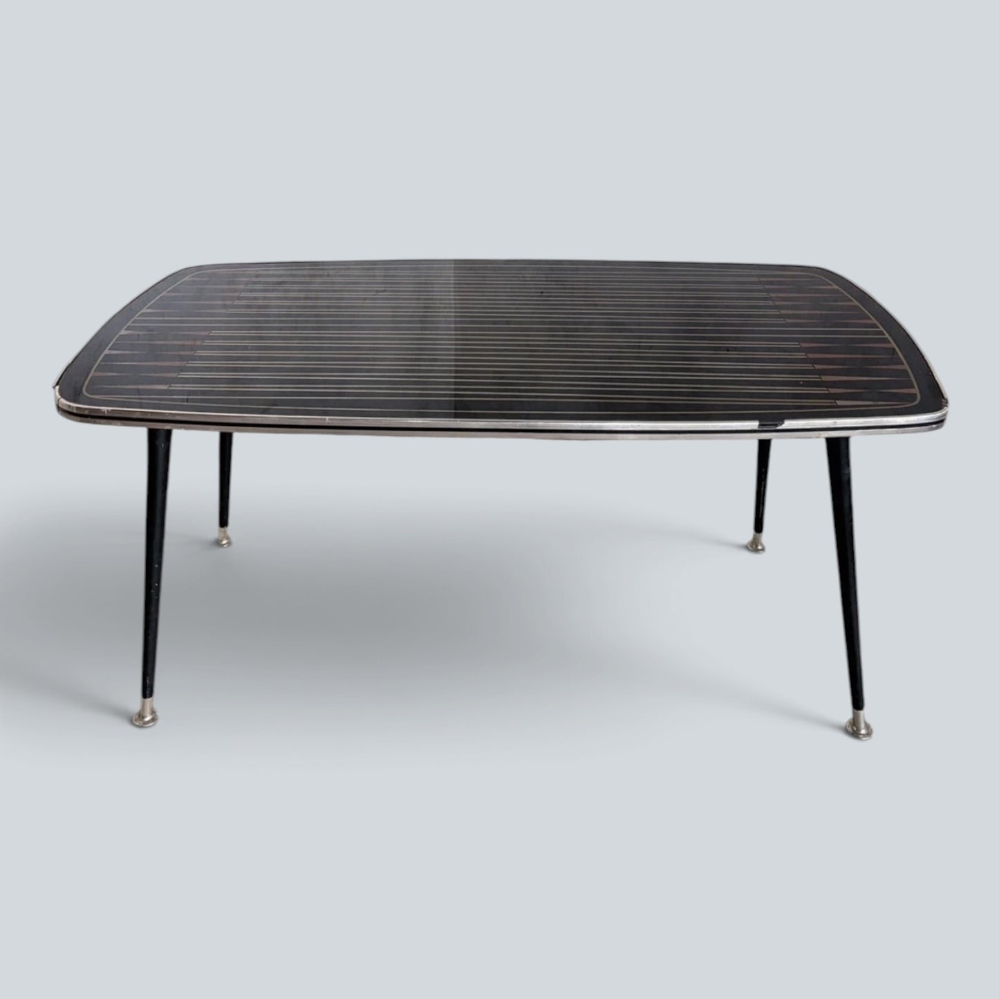 Vintage Space Age Backgammon Coffee Table | Atomic Era