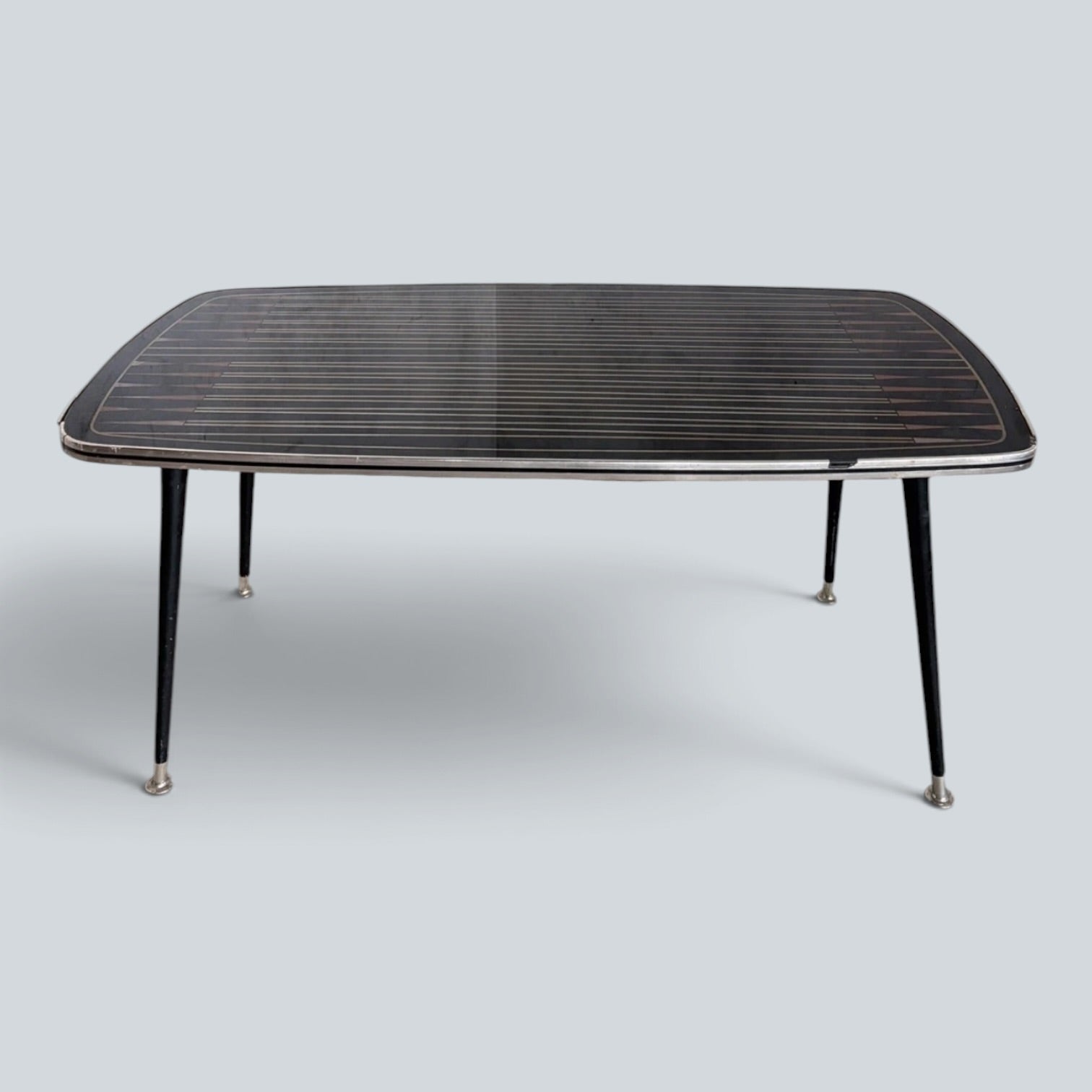 Vintage Space Age Backgammon Coffee Table | Atomic Era