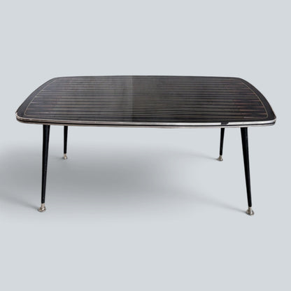 Vintage Space Age Backgammon Coffee Table | Atomic Era
