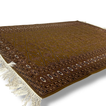 Vintage Traditional Bokhara Pakistani Rug