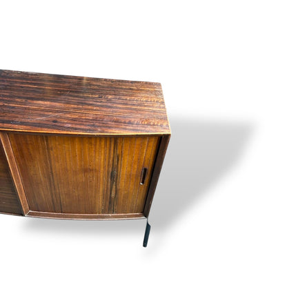 Vintage Mid-Century Zebrano Teak Sideboard by Herbert Gibbs