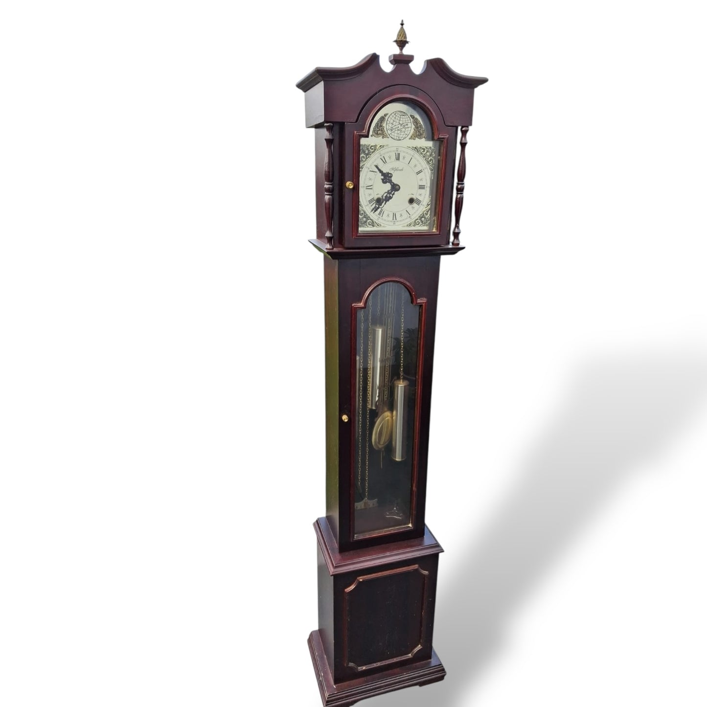Vintage Highlands Grandfather Clock Mid Century