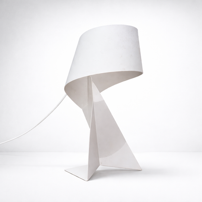 Space Age Metal Ribbon Table Lamp by Habitat