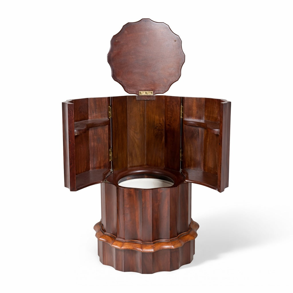 Art Deco Victorian Octagonal Drinks Cabinet / Jardinière Stand