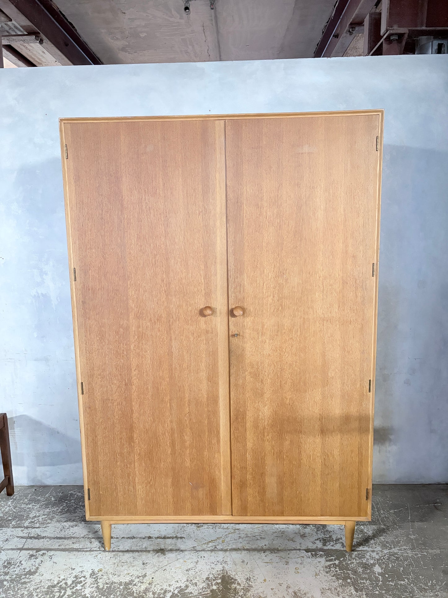 Mid Century Meredew Oak Wardrobe