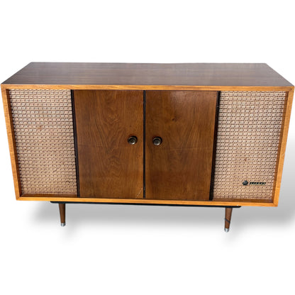 Pye Stereo Radiogram with Turntable – Mid-Century Teak Cabinet — view 5