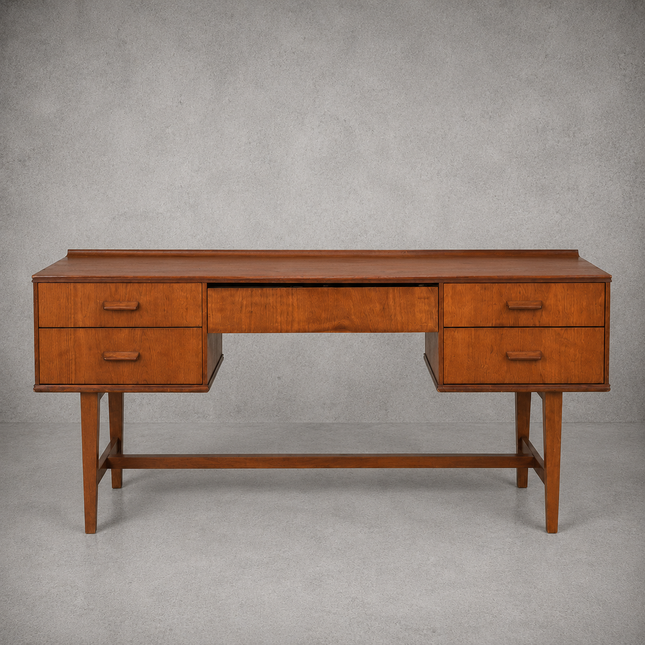 Mid Century Gimson & Slater Teak Desk / Dressing Table