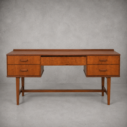 Mid Century Gimson & Slater Teak Desk / Dressing Table