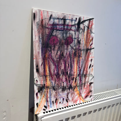 Original Abstract Expressionist Painting on Canvas | Vibrant Contemporary Artwork