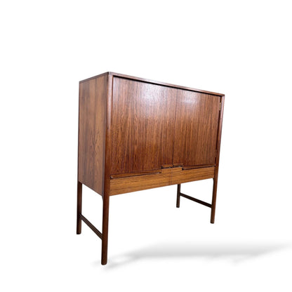 Mid Century Rosewood Drinks Cabinet by McIntosh