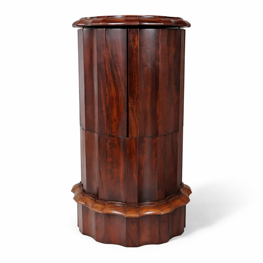 Art Deco Victorian Octagonal Drinks Cabinet / Jardinière Stand